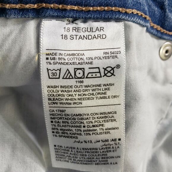 Old Navy Womens Jeans Size 18 Reg Original Bootcut Bayview Mid Rise Medium Wash - Picture 8 of 9